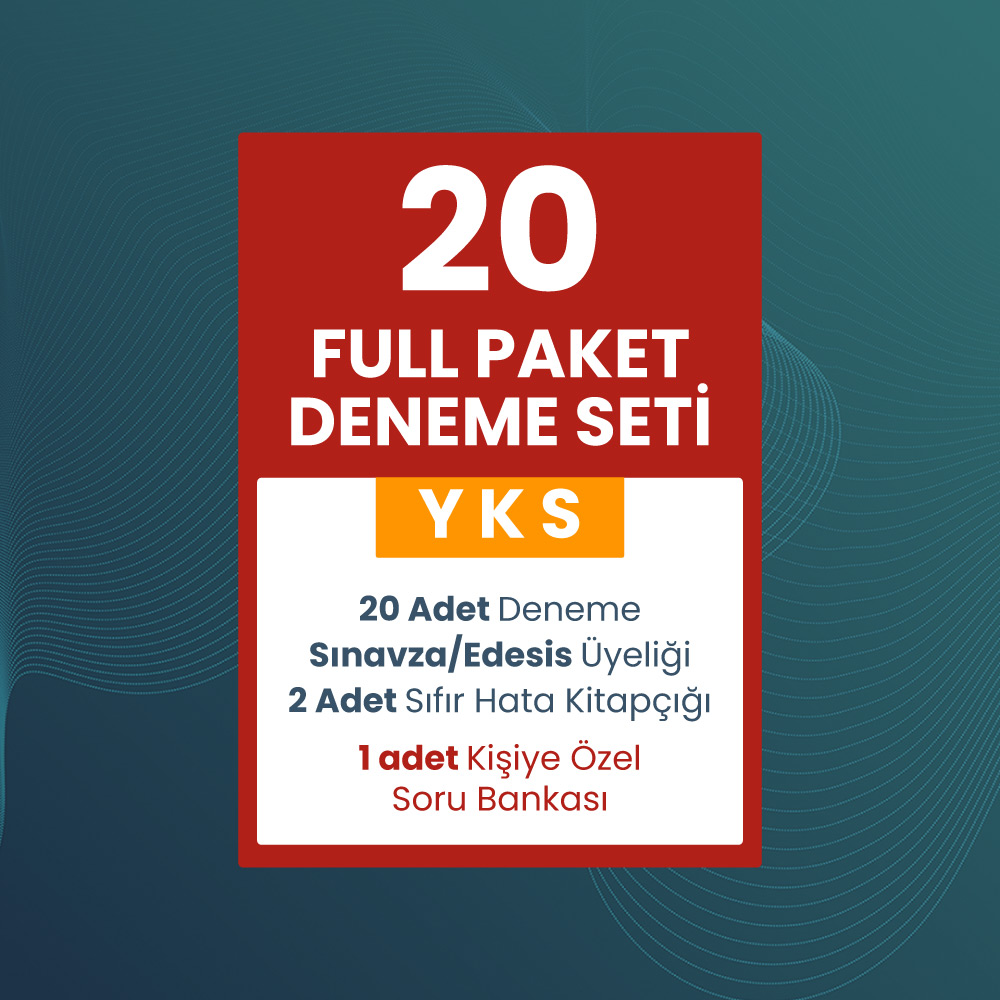 F Deneme Full Paket Deneme Seti - Görsel 2