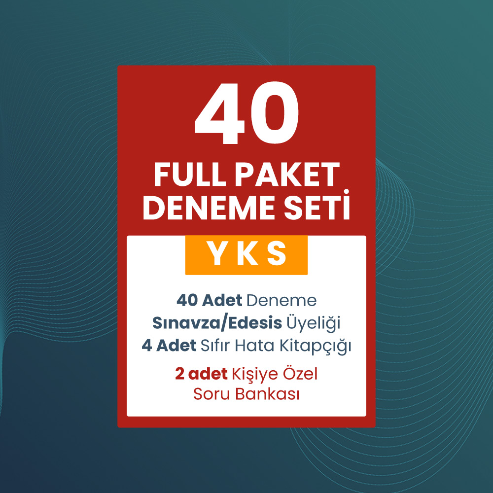 F Deneme Full Paket Deneme Seti - Görsel 3