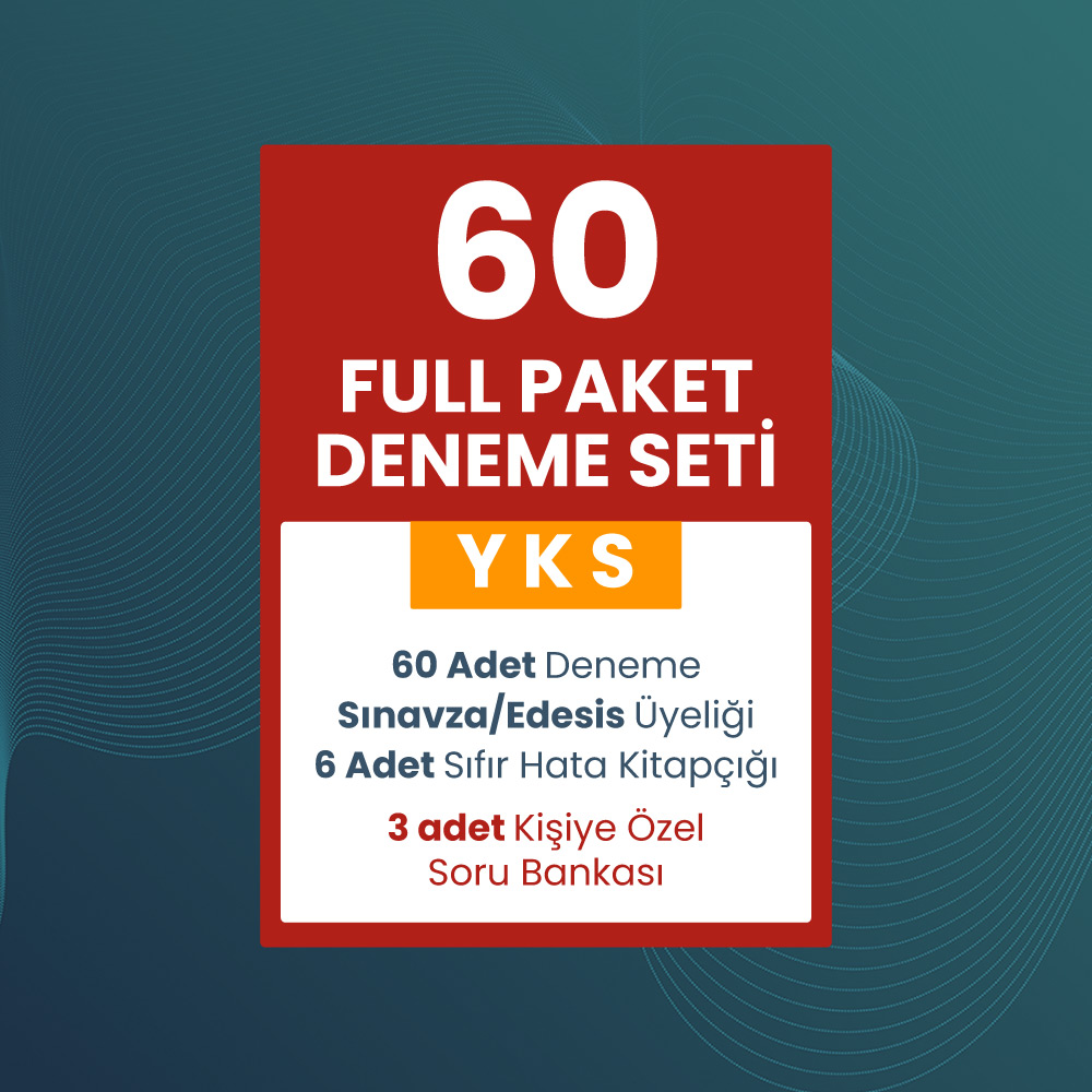 F Deneme Full Paket Deneme Seti - Görsel 4