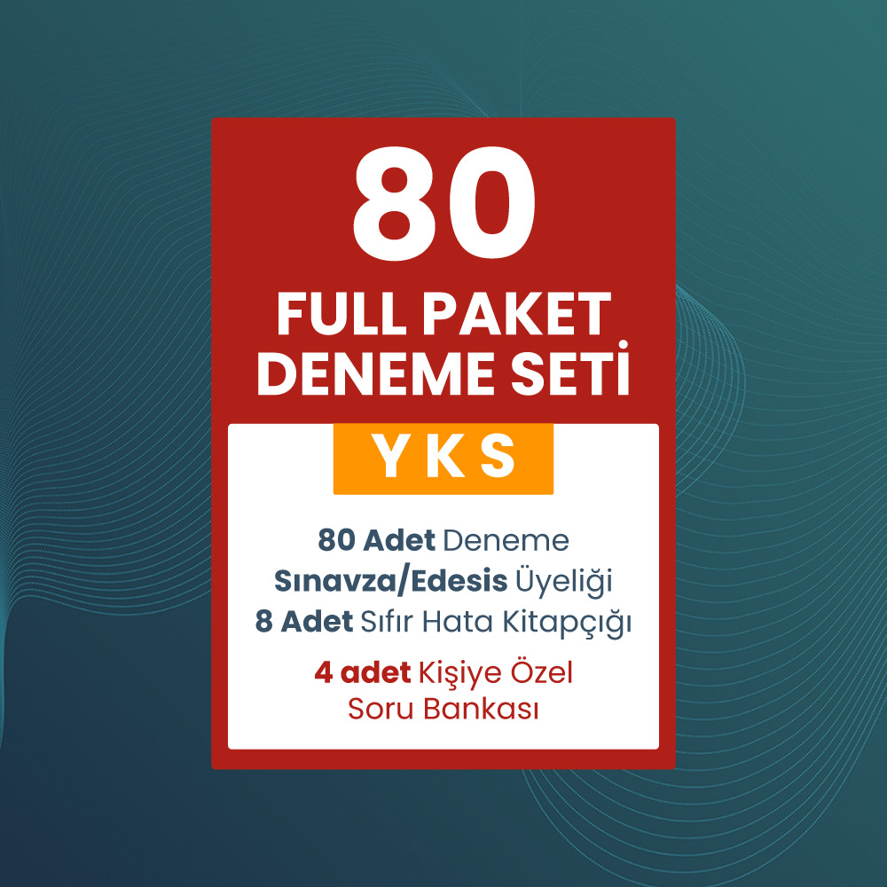 F Deneme Full Paket Deneme Seti - Görsel 5