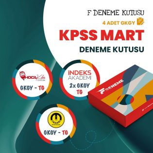 KPSS26 MART GKGY PAKETİ