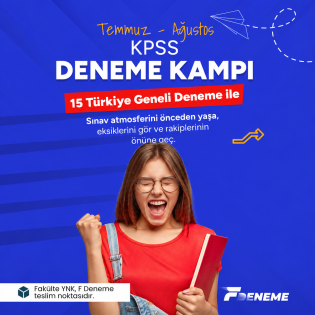 KPSS Deneme Kampı (Temmuz & Ağustos)