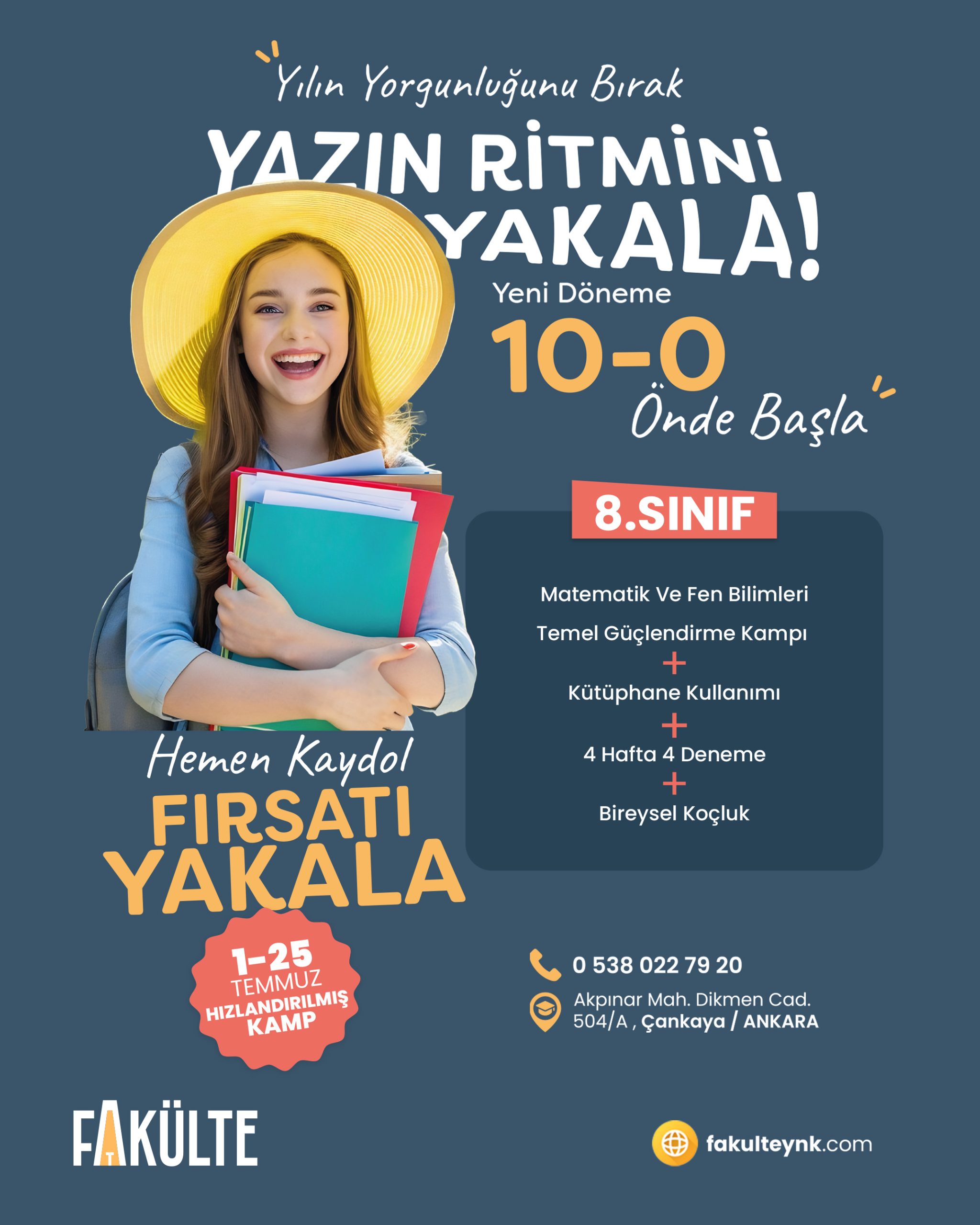 Yılın Yorgunluğunu Bırak, Yazın Ritmini Yakala! (8. SINIF) - Görsel 2