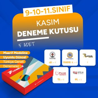 9 - 10 - 11. SINIF KASIM DENEME KUTUSU