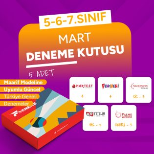 5 - 6 - 7. SINIF MART DENEME KUTUSU