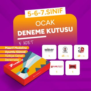 5 – 6 – 7. SINIF OCAK DENEME KUTUSU
