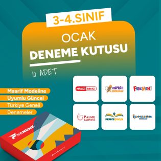 3 – 4. SINIF OCAK DENEME KUTUSU